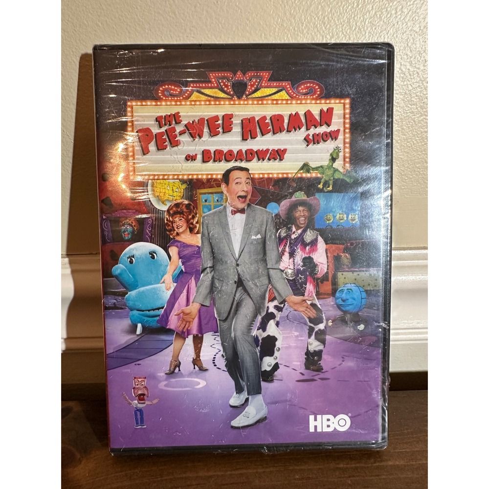 The Pee-wee Herman Show on Broadway DVD 2011 HBO Special New Sealed Paul Reubens